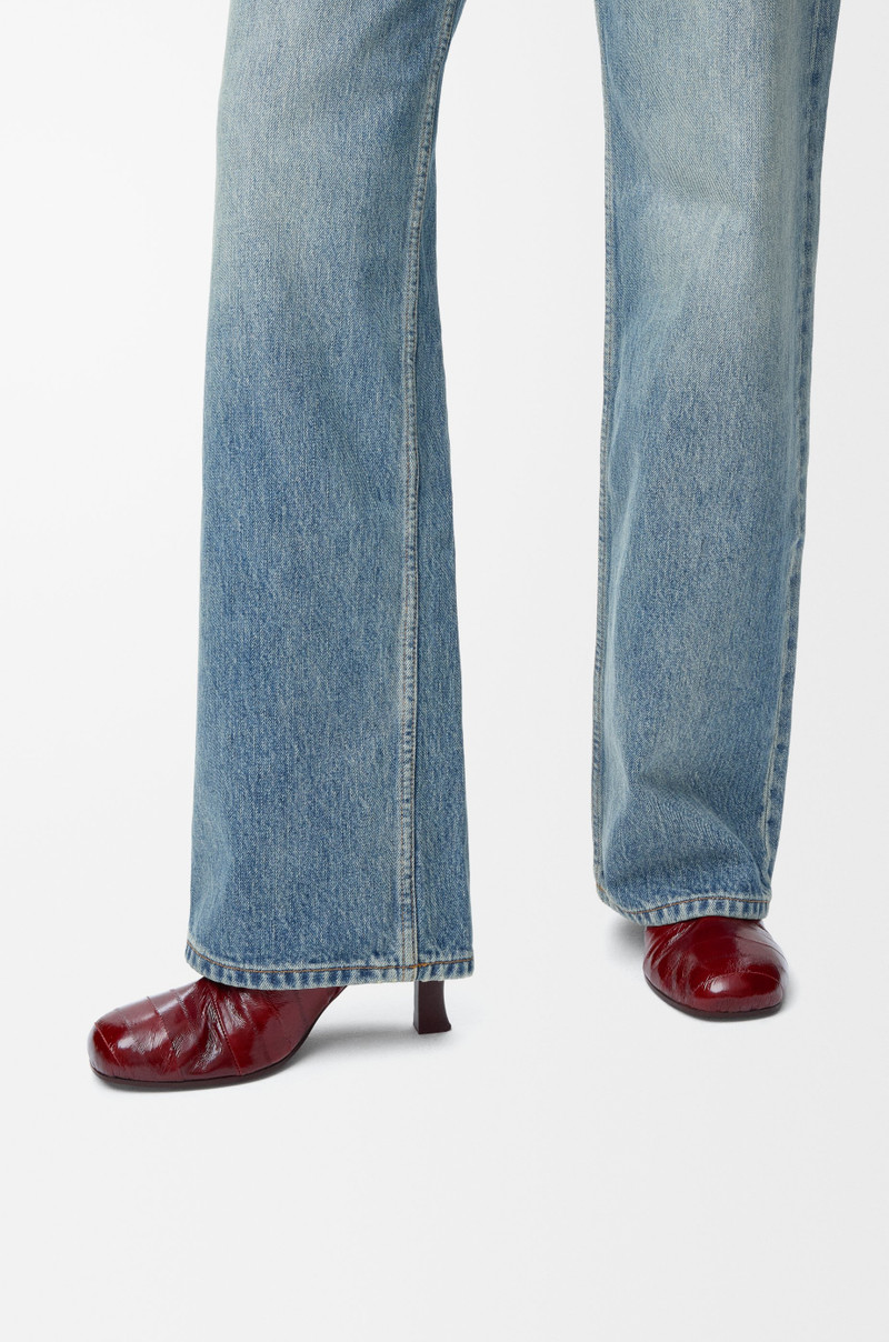 Loewe Bobine ankle boot in eel outlook