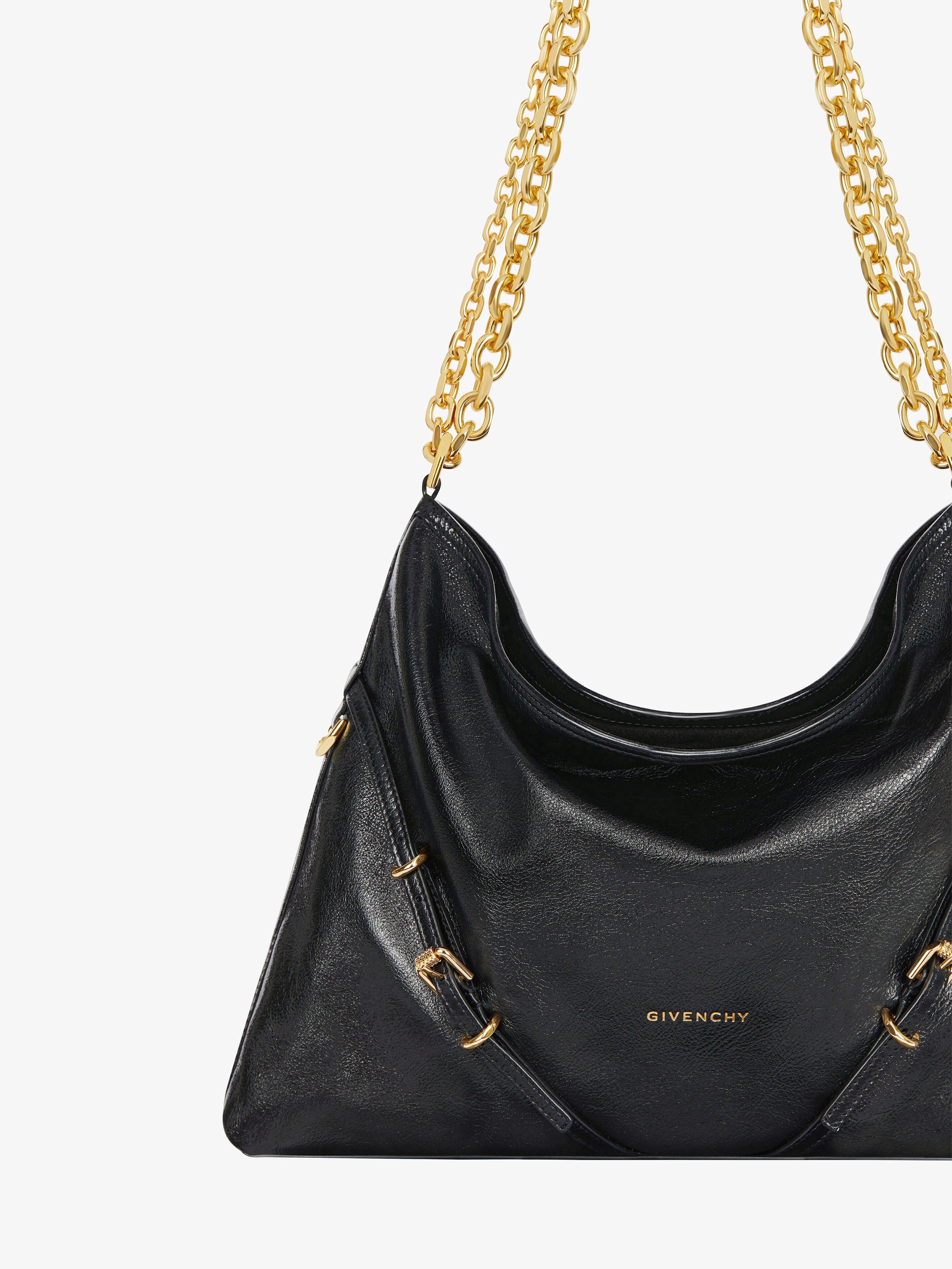 MEDIUM VOYOU CHAIN BAG IN LEATHER - 6