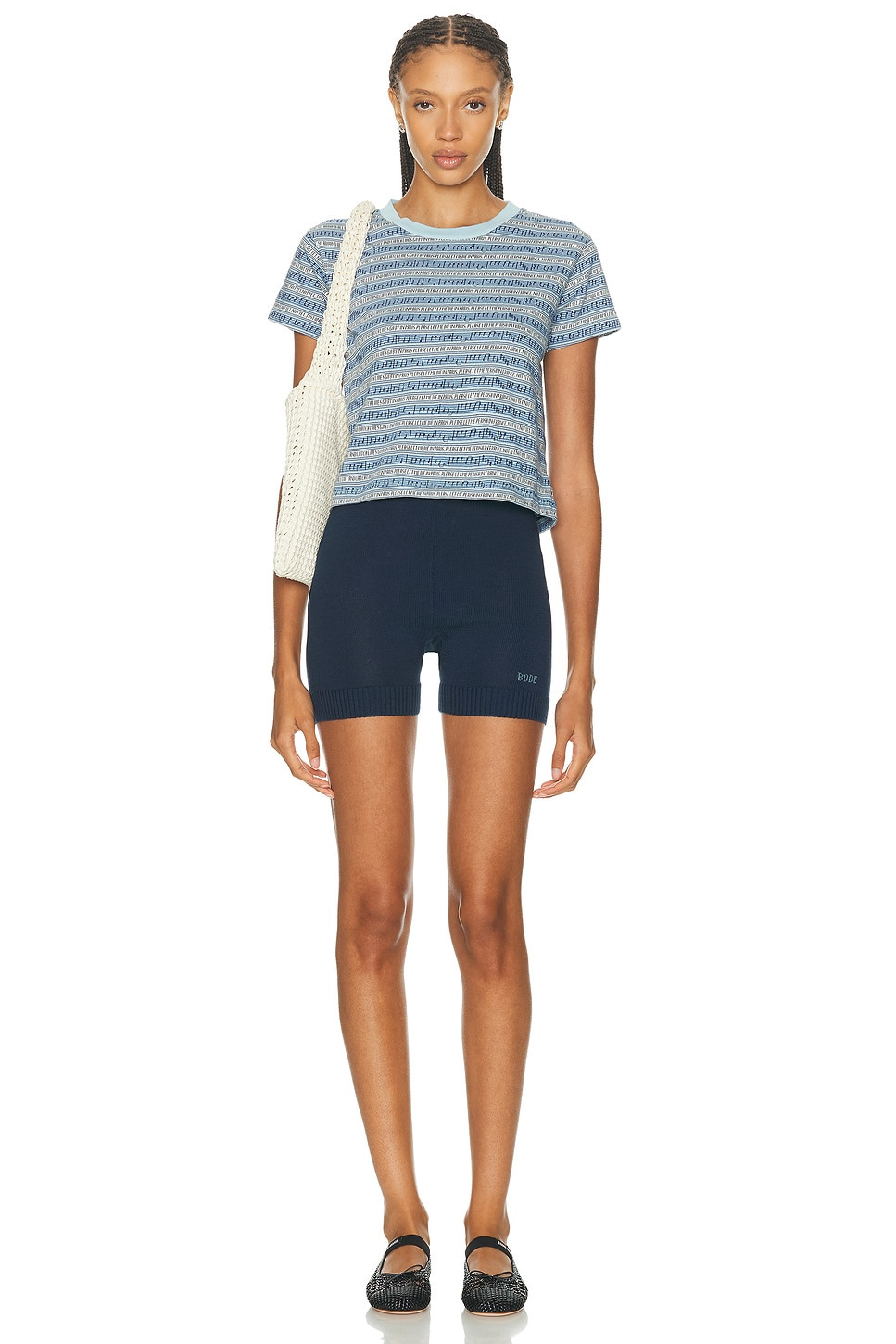 Lyric Cropped Tee - 4