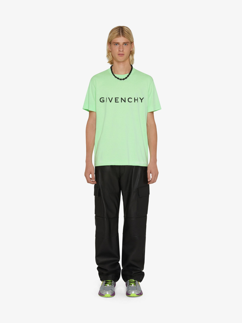 Givenchy GIVENCHY ARCHETYPE SLIM FIT T-SHIRT IN COTTON outlook