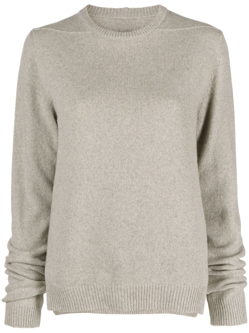 long-sleeve crew-neck jumper - 1