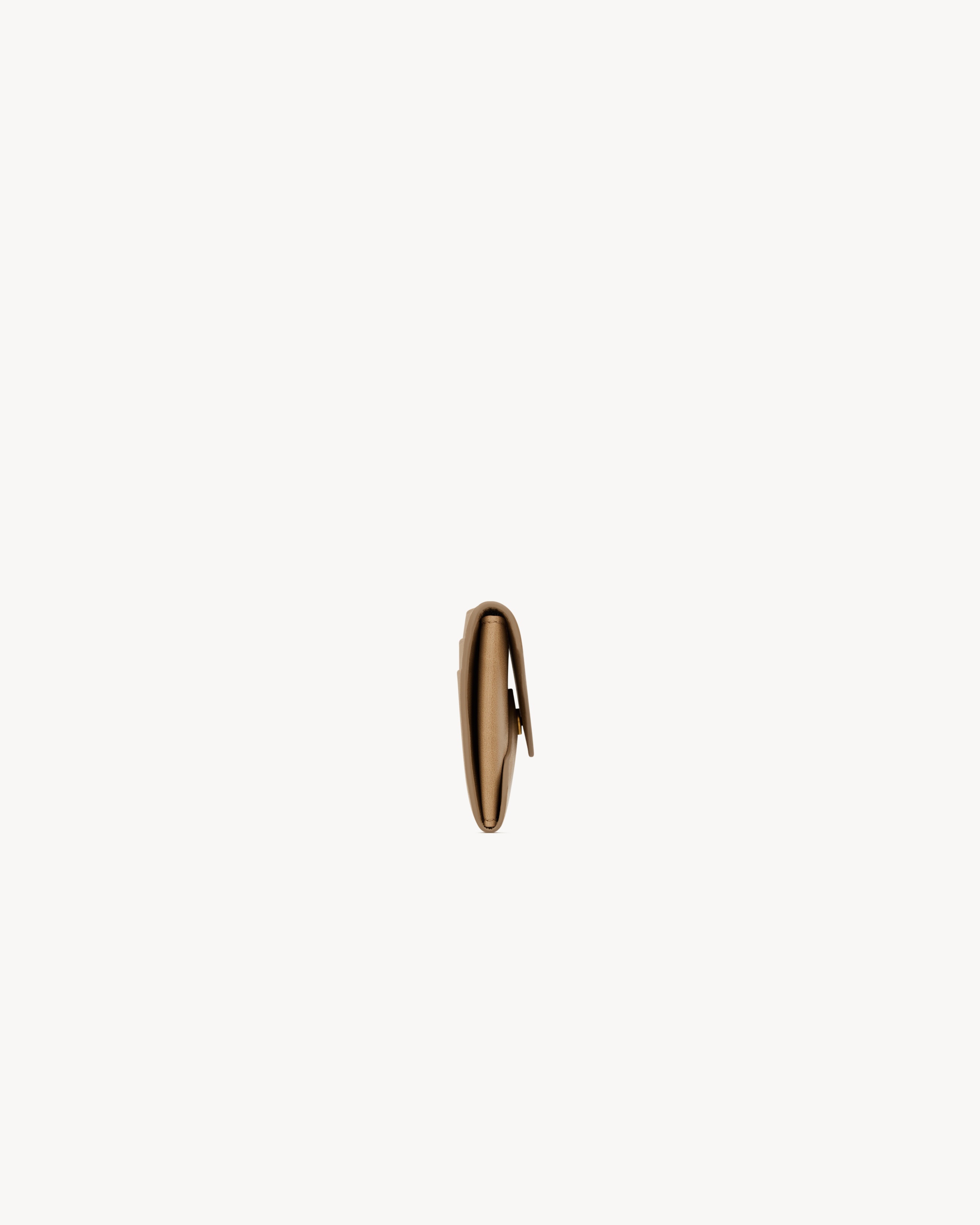 LETTER CARD CASE IN LEATHER - 3