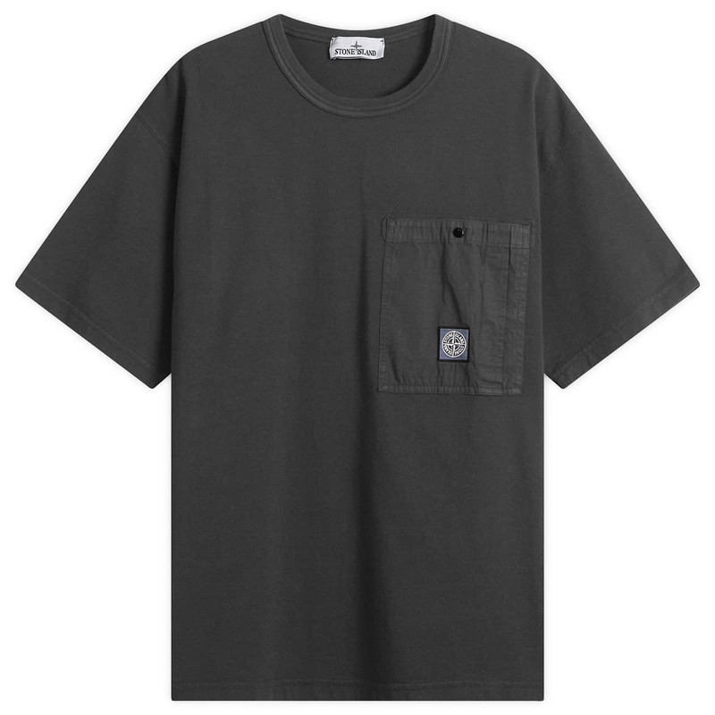 Stone Island Patch Logo Pocket T-Shirt 1