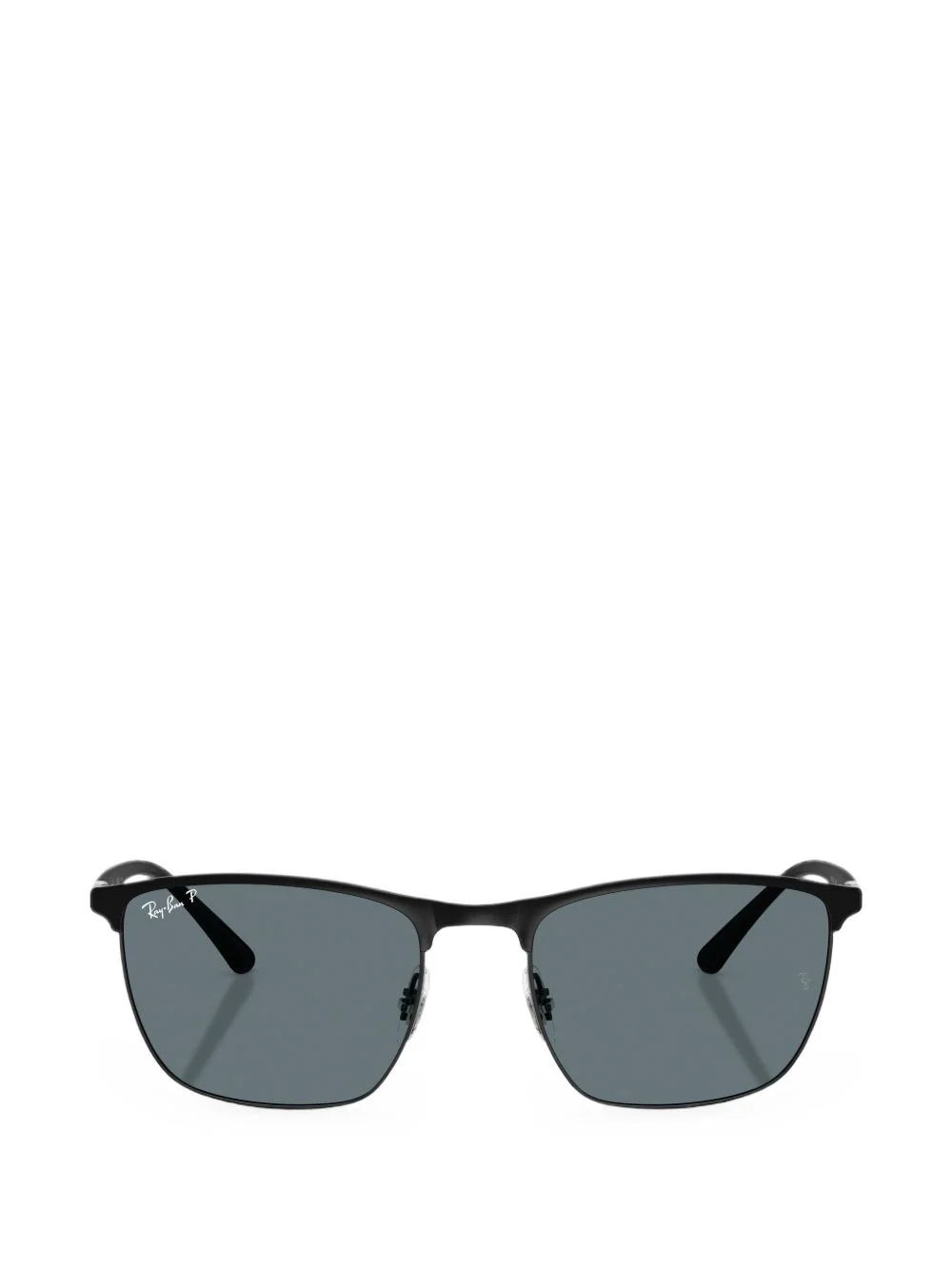 square-frame polarized sunglasses - 1