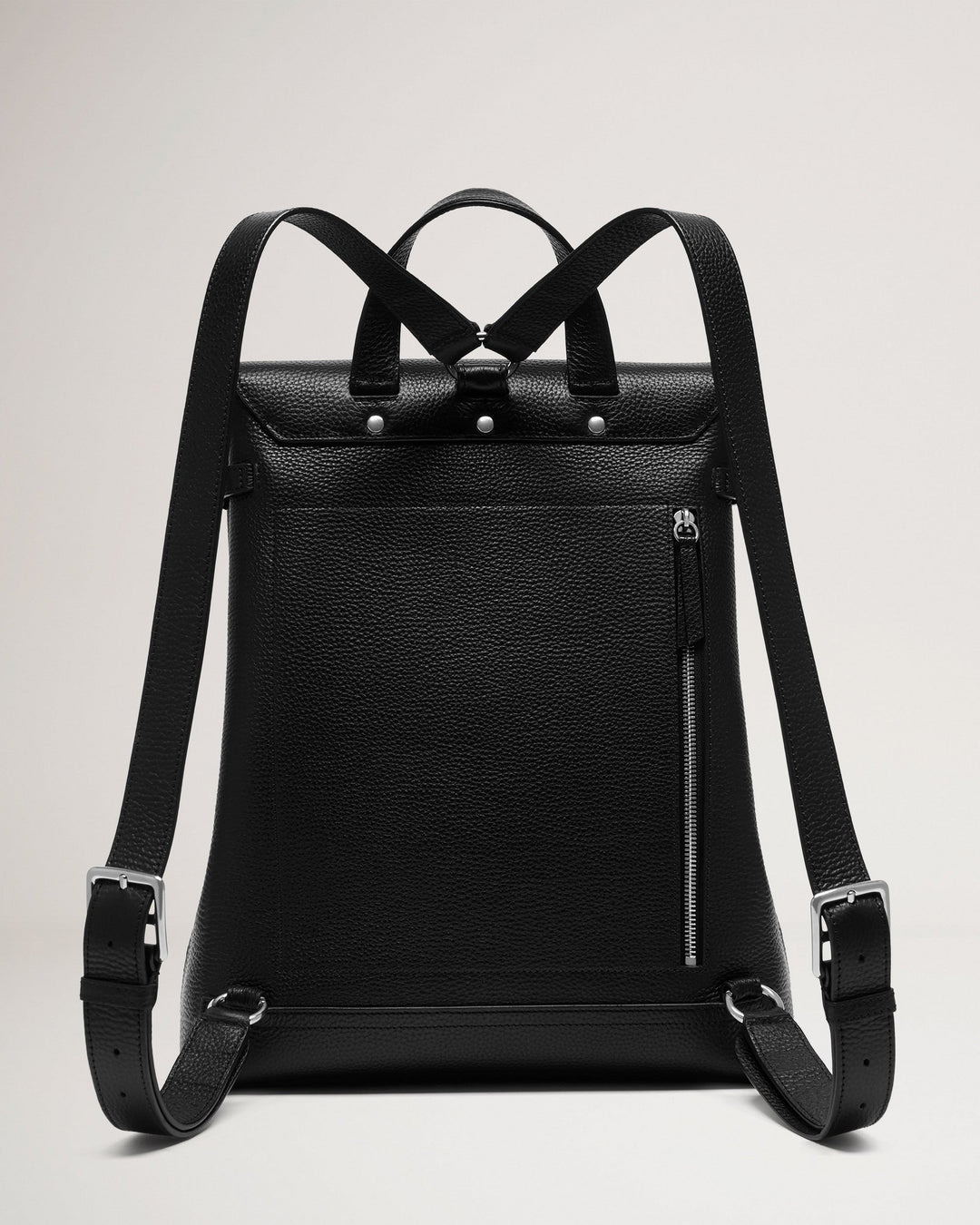 Chiltern Backpack Black Small Classic Grain - 3