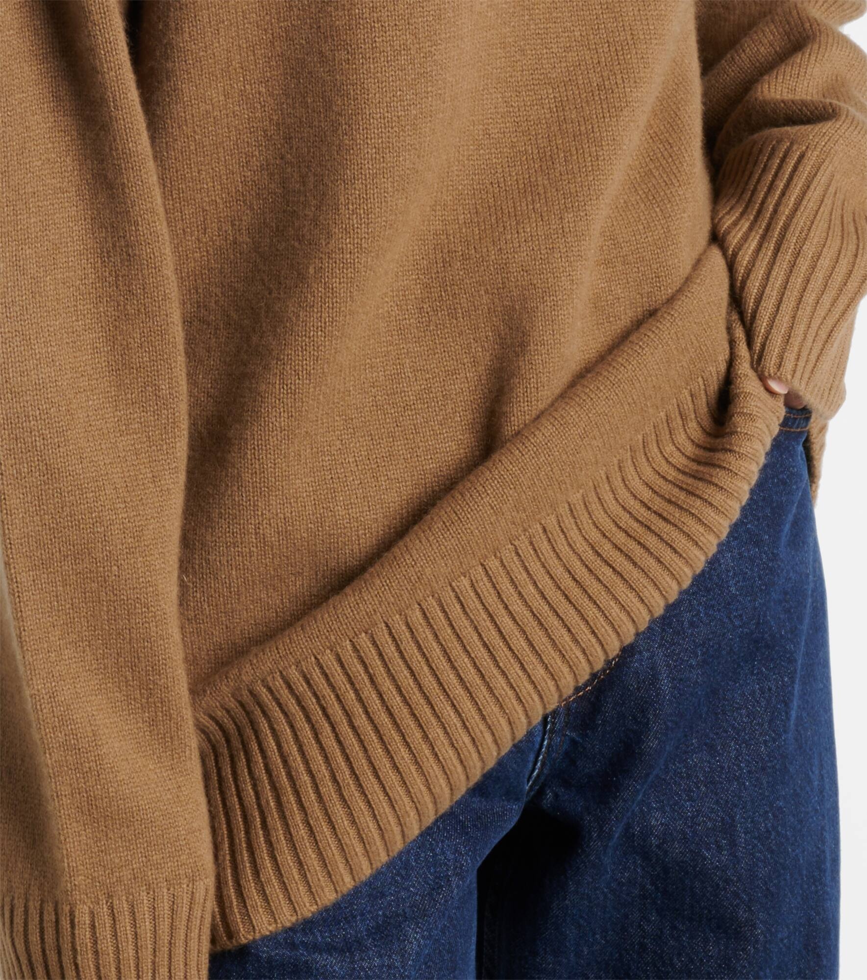 Cashmere turtleneck sweater - 5