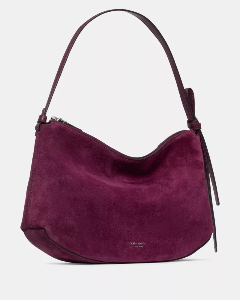 Loop Suede Large Shoulder Bag 3