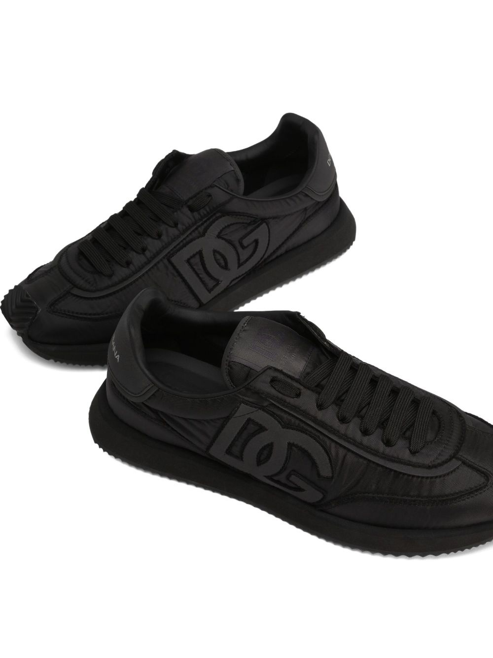 logo-embellished panelled sneakers - 4
