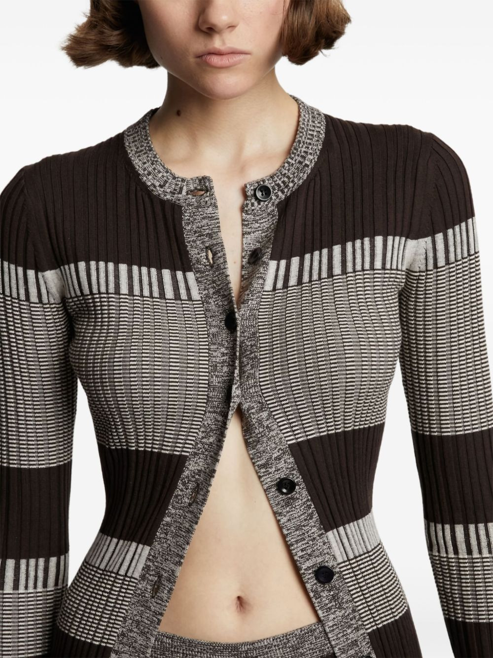 Mini Stripe Cardigan - 5