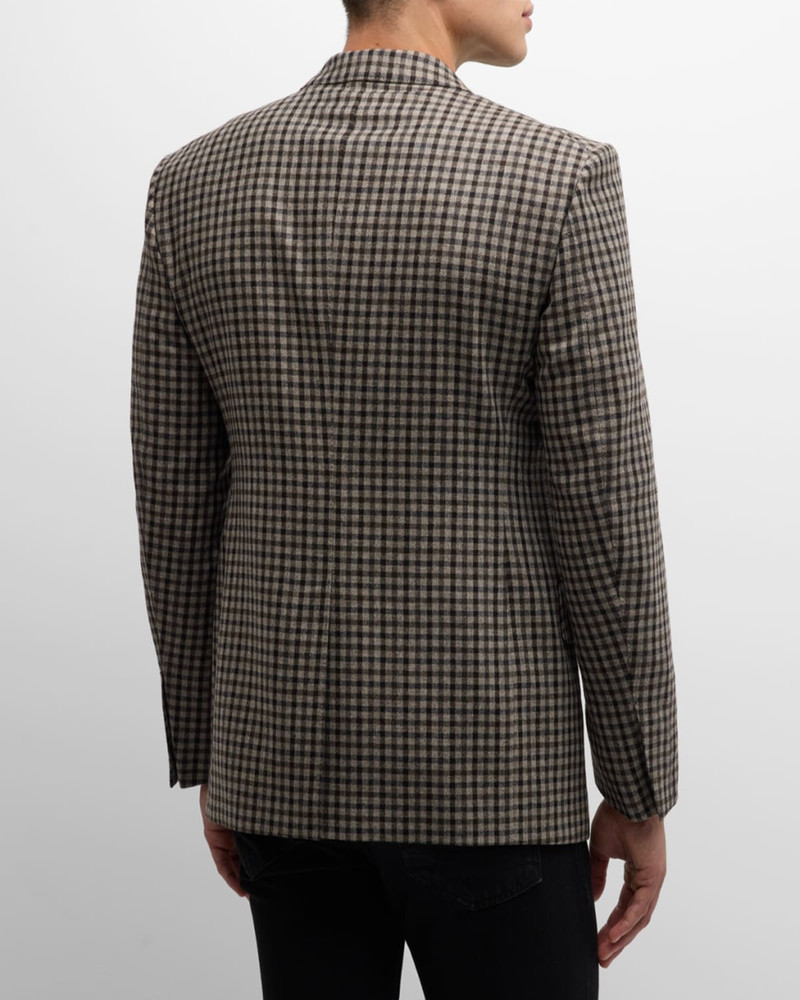 Men's Damier Shelton Check Sport Coat 3