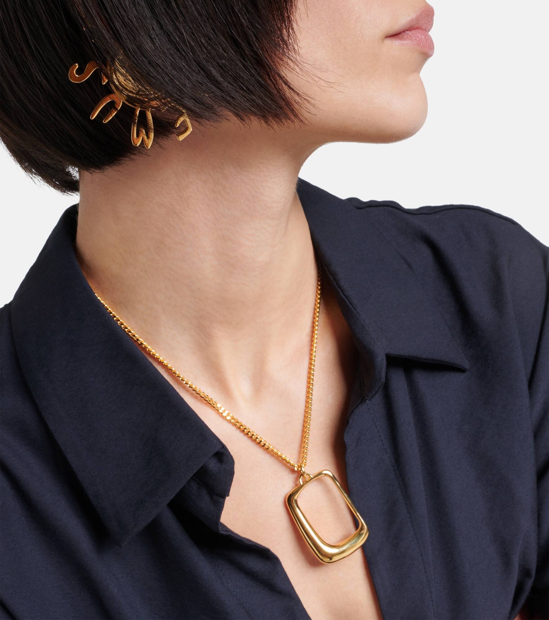 Le Collier Ovalo pendant necklace - 5