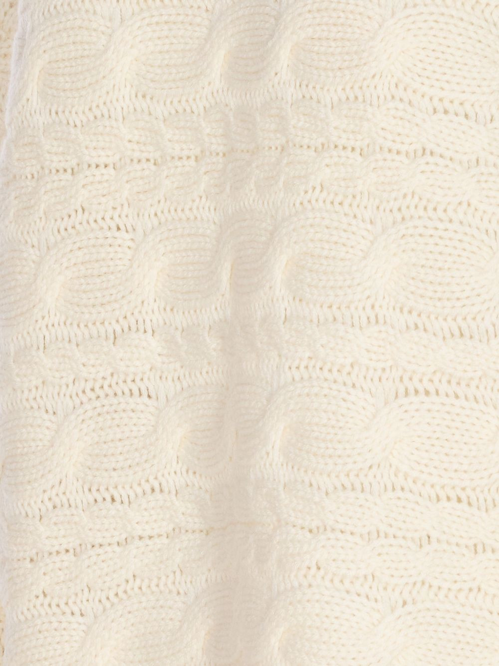 cable-knit turtleneck sweater - 3
