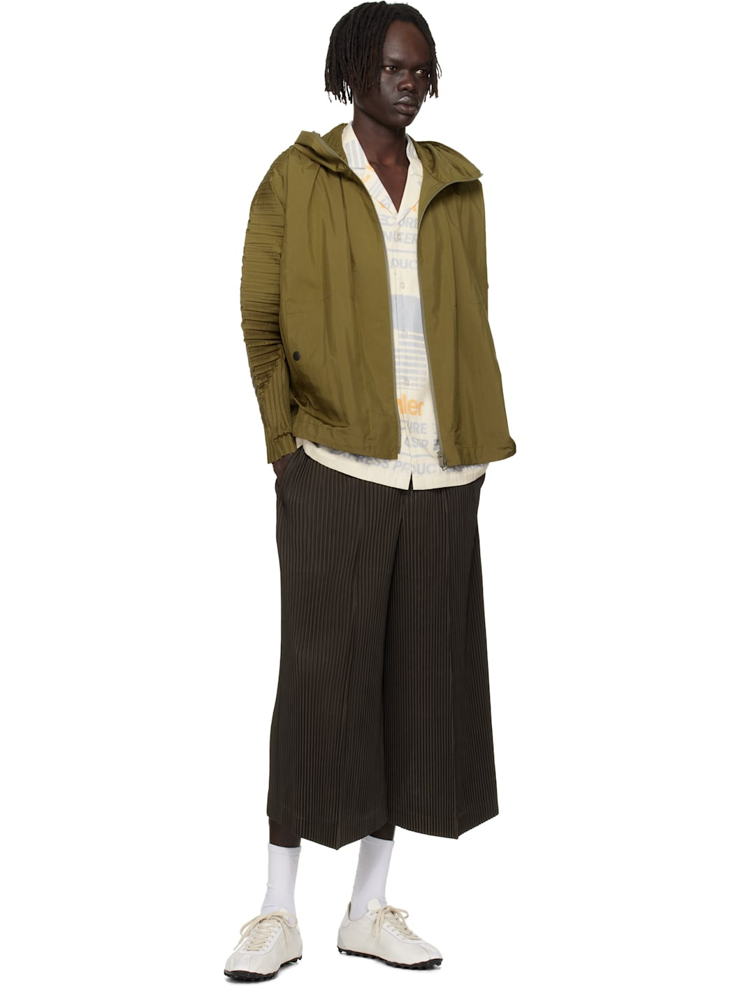 Khaki Cascade Jacket - 4