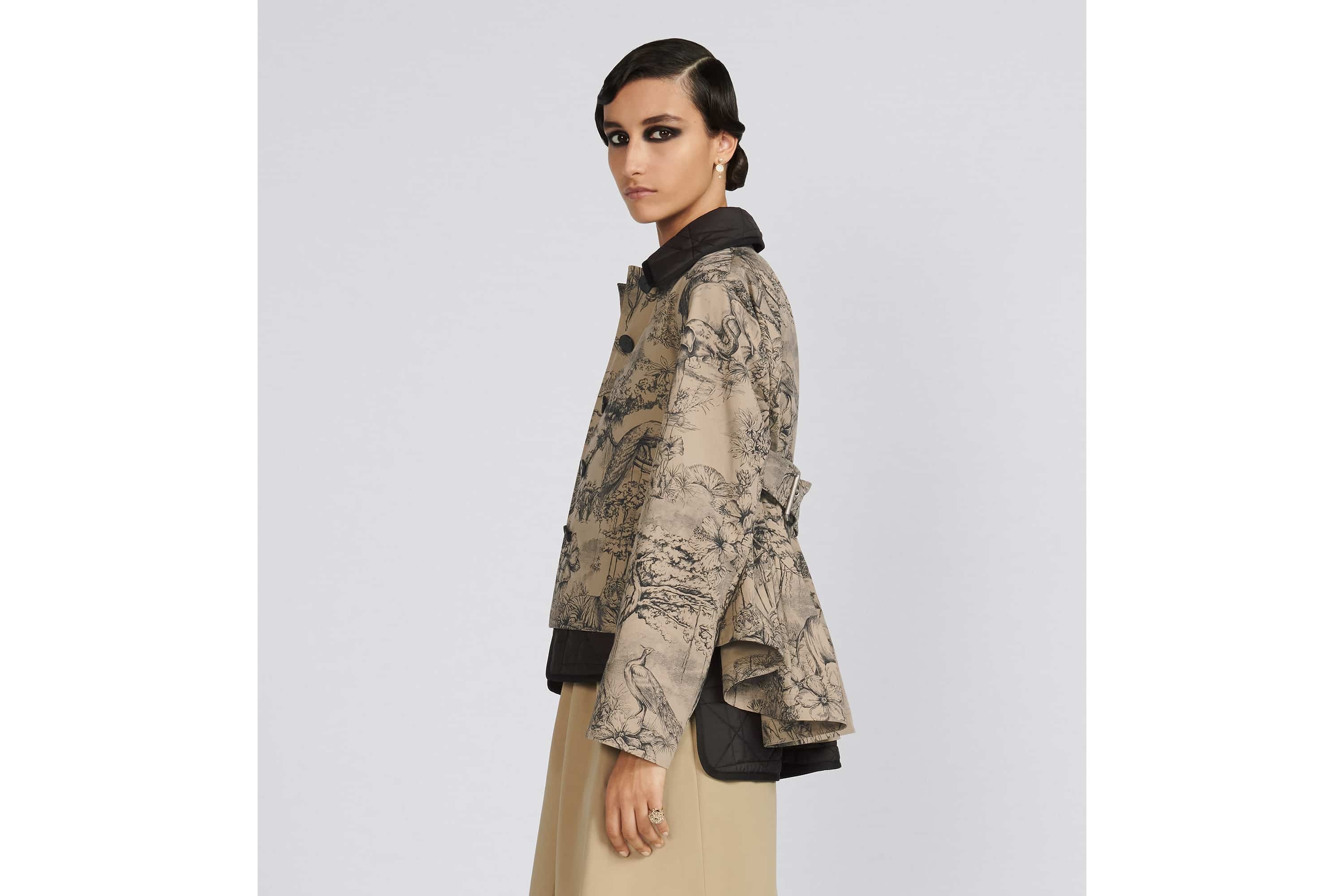 2-in-1 Belted Peacoat - 7