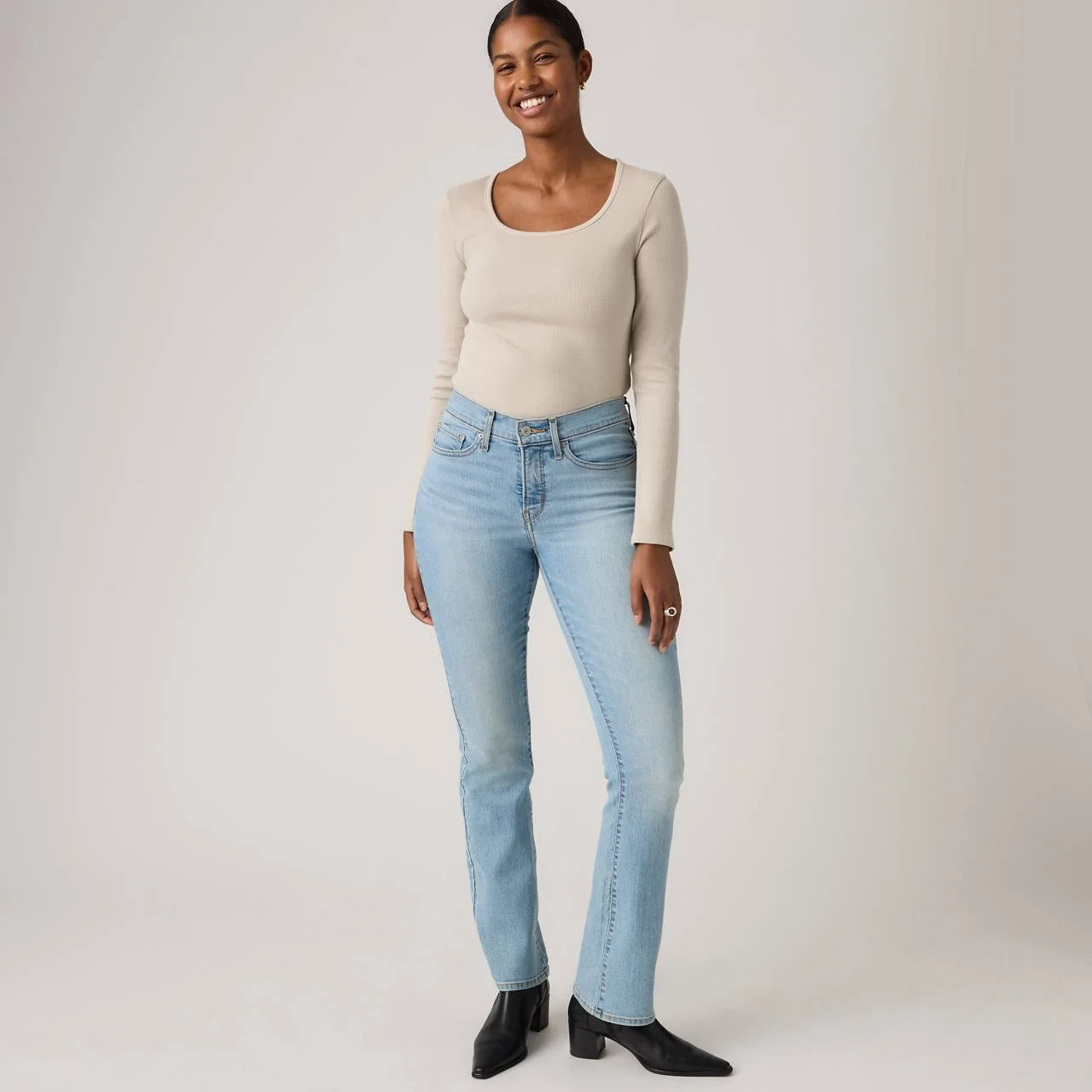 315 SHAPING BOOTCUT WOMEN'S JEANS - 1