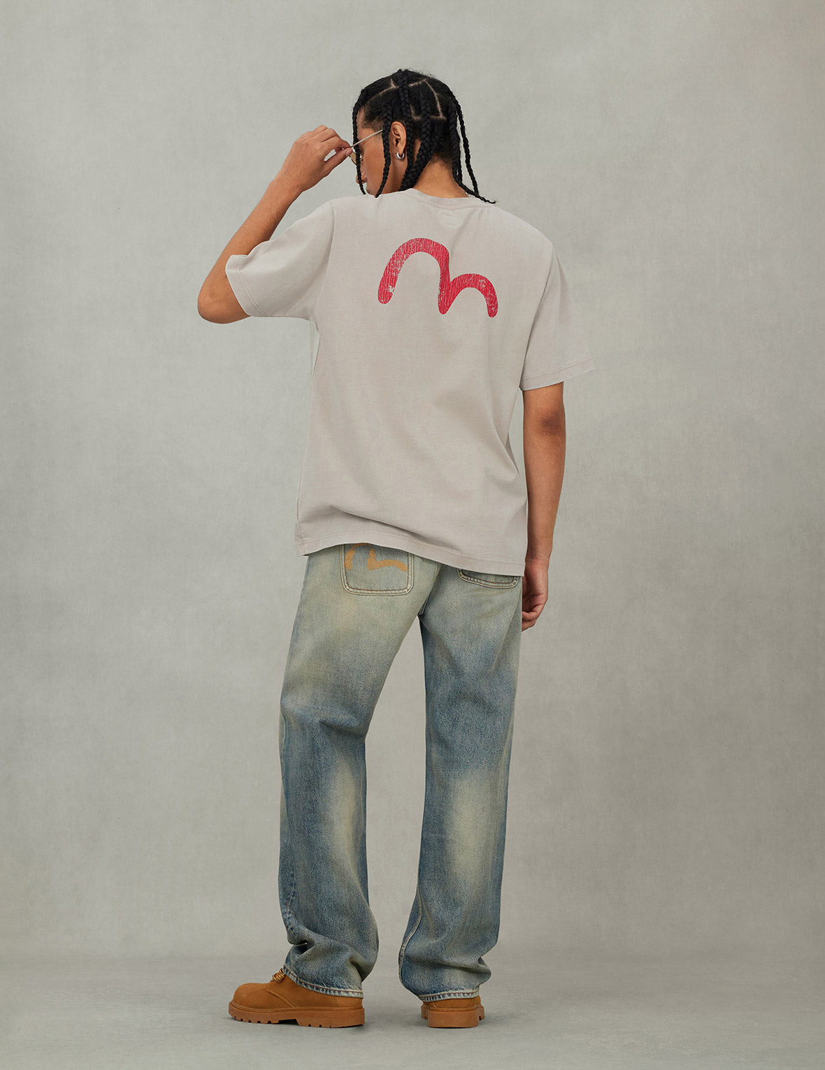 Seagull Print Relax Fit T-Shirt - 6