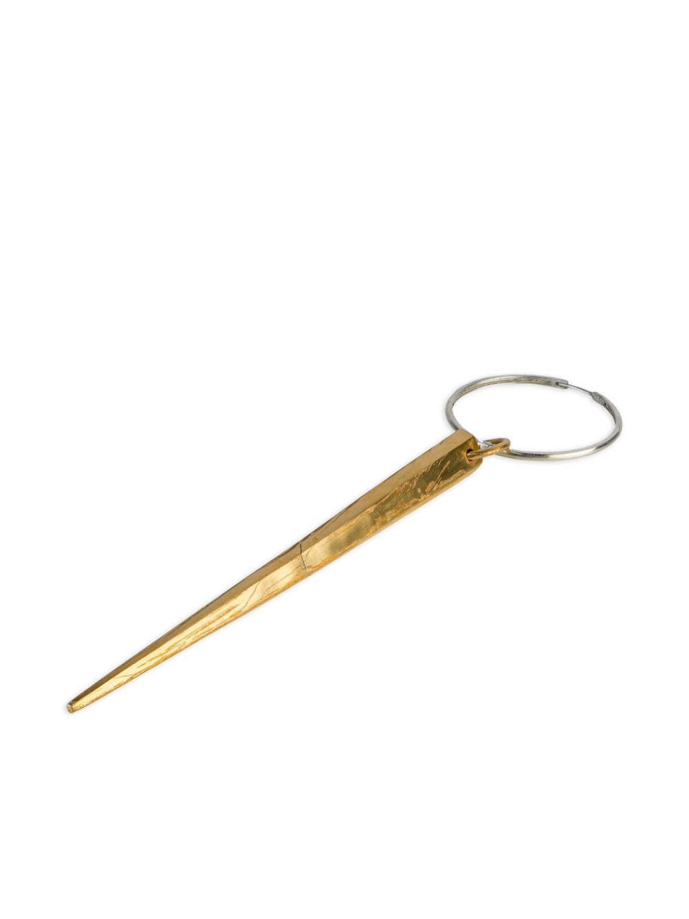 spike hoop earring - 2