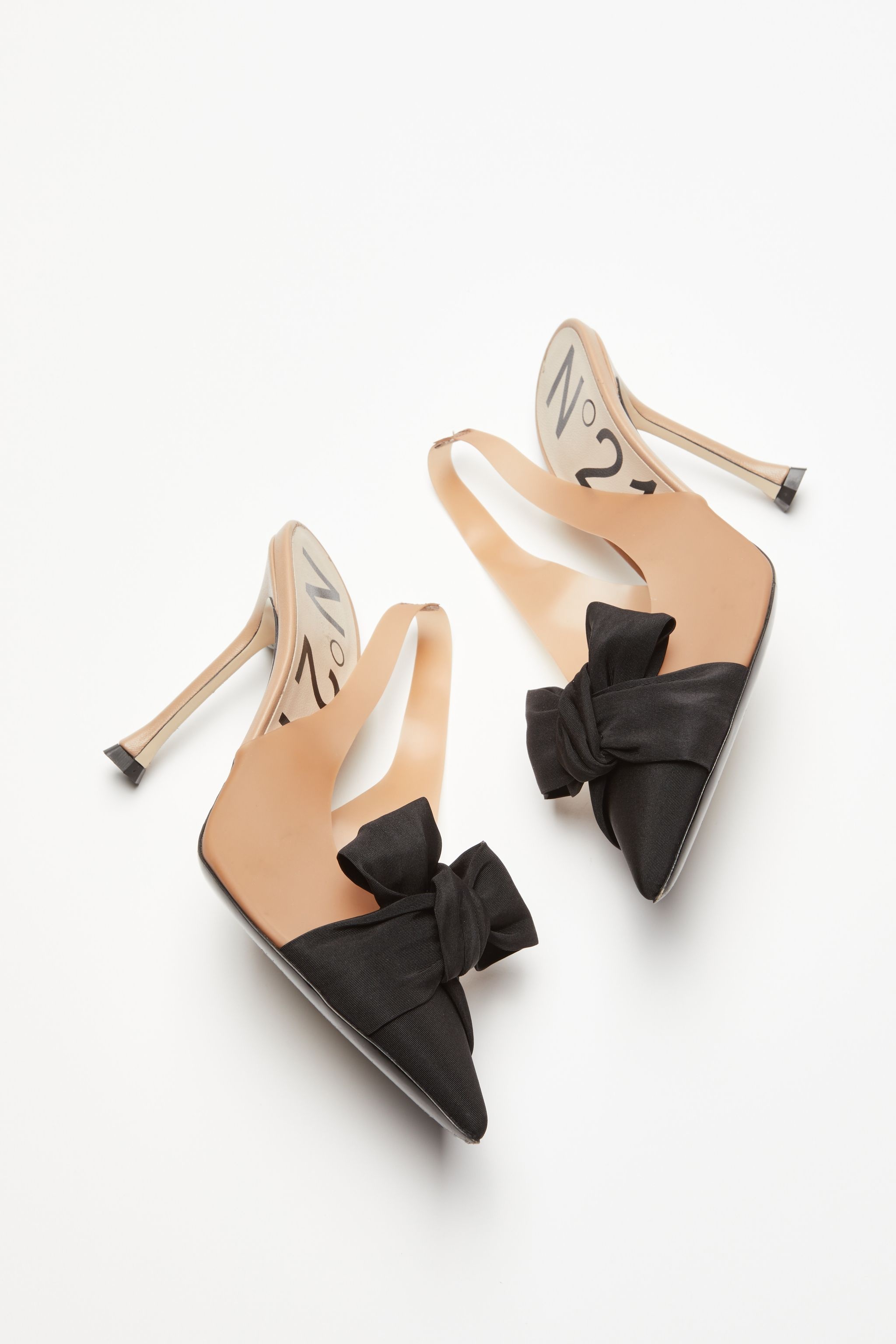 BOW-EMBELLISHED SLINGBACK PUMPS - 4