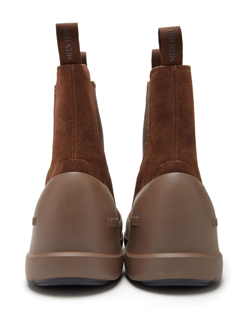 Luna logo-print boots - 4