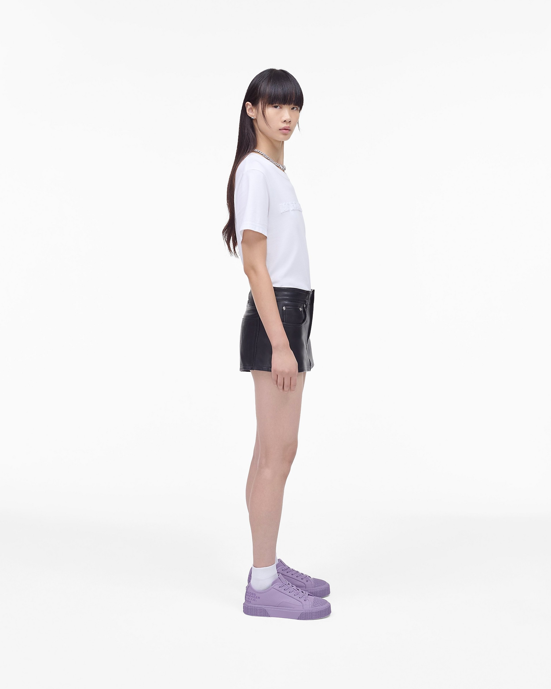 THE LEATHER SNEAKER - 4