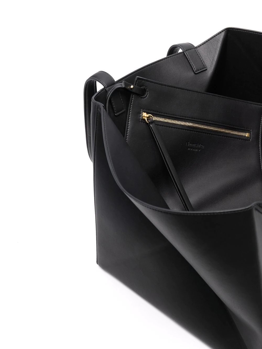 vegan leather tote bag - 5