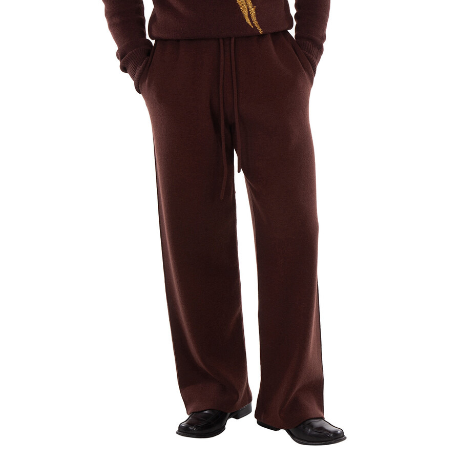 Burberry Rose Print Wool Track Pants - 3