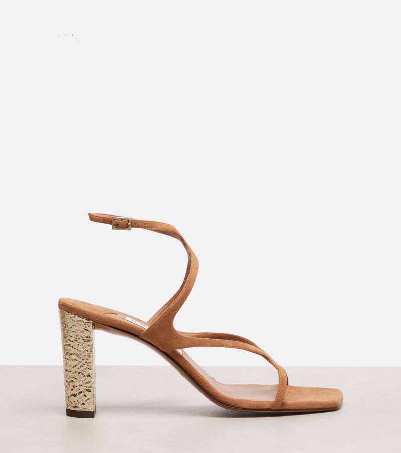 Azie 85 embellished suede sandals 4