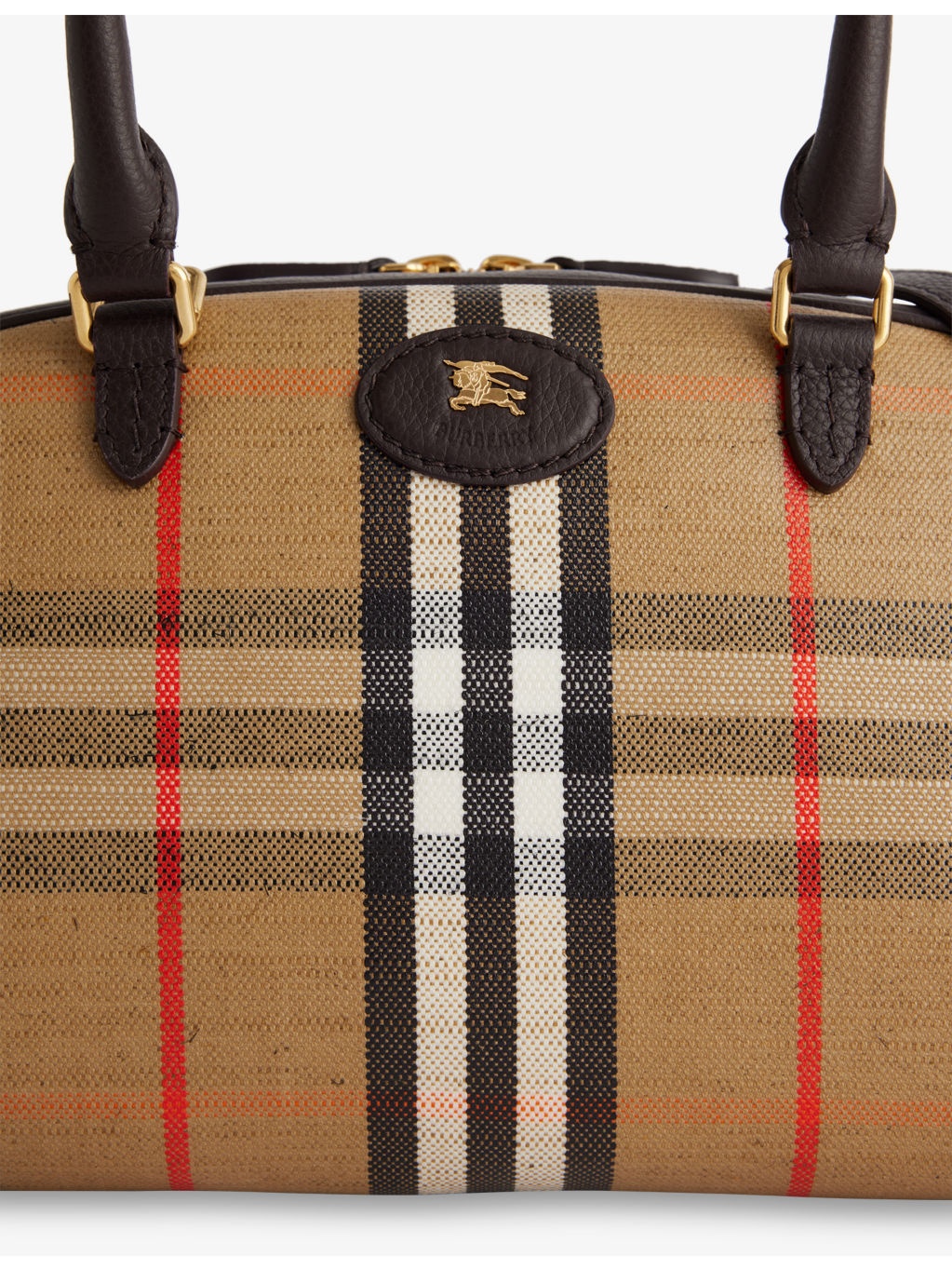 Highlands Canvas And Leather Bowling Bag - 3