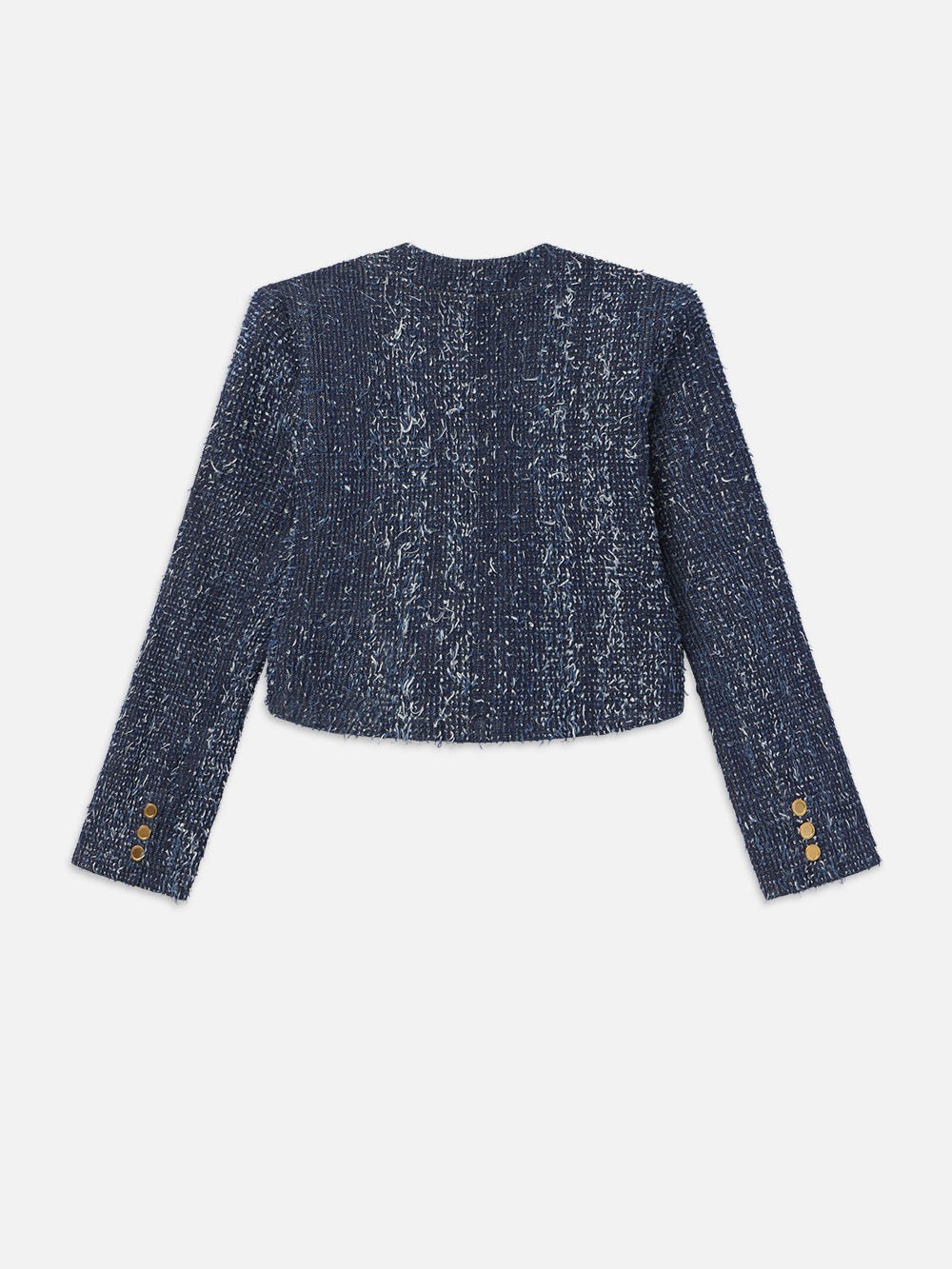Denim Boucle Jacket in Magic - 4