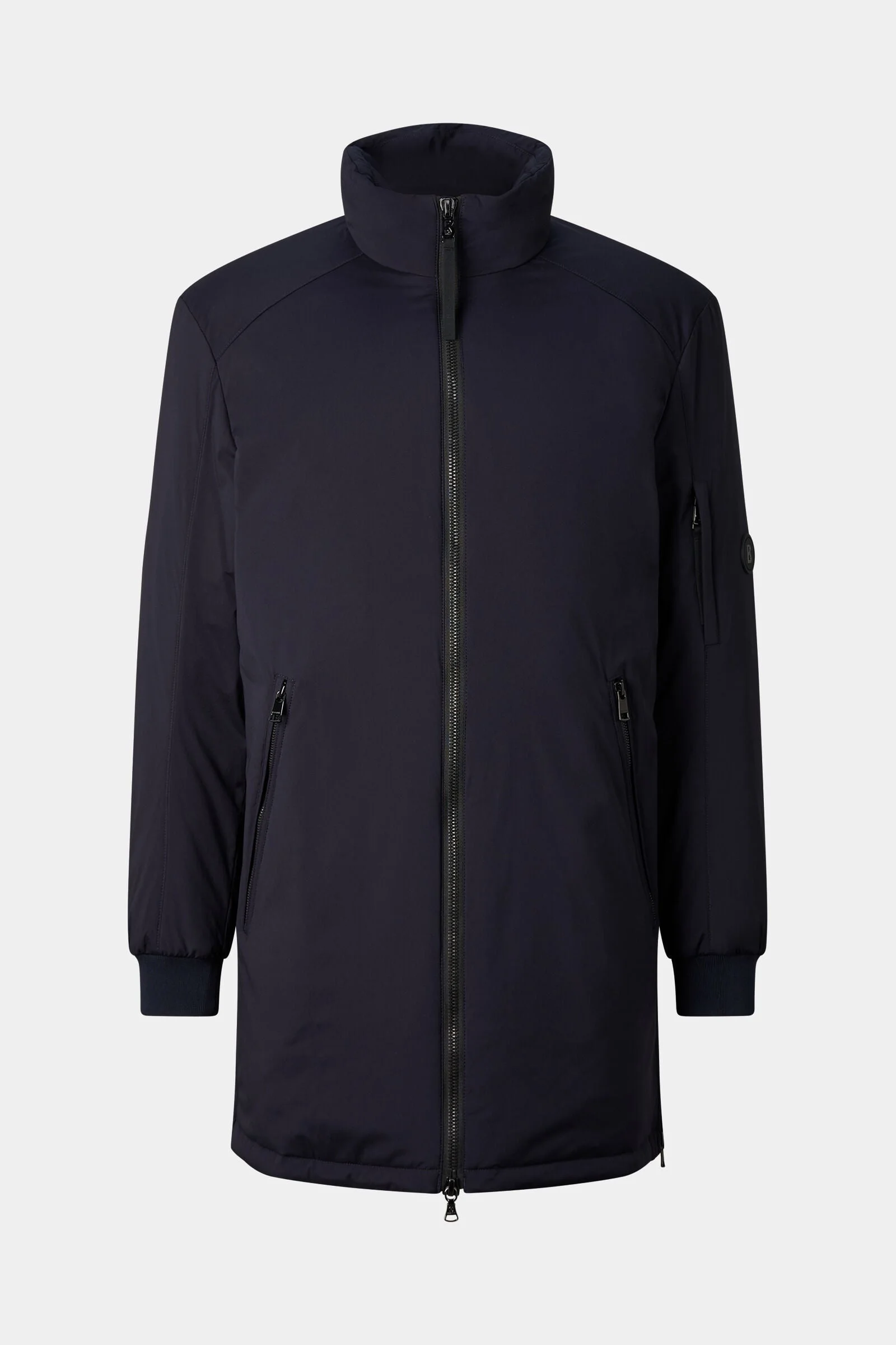 Luis Short Coat in Navy - 1