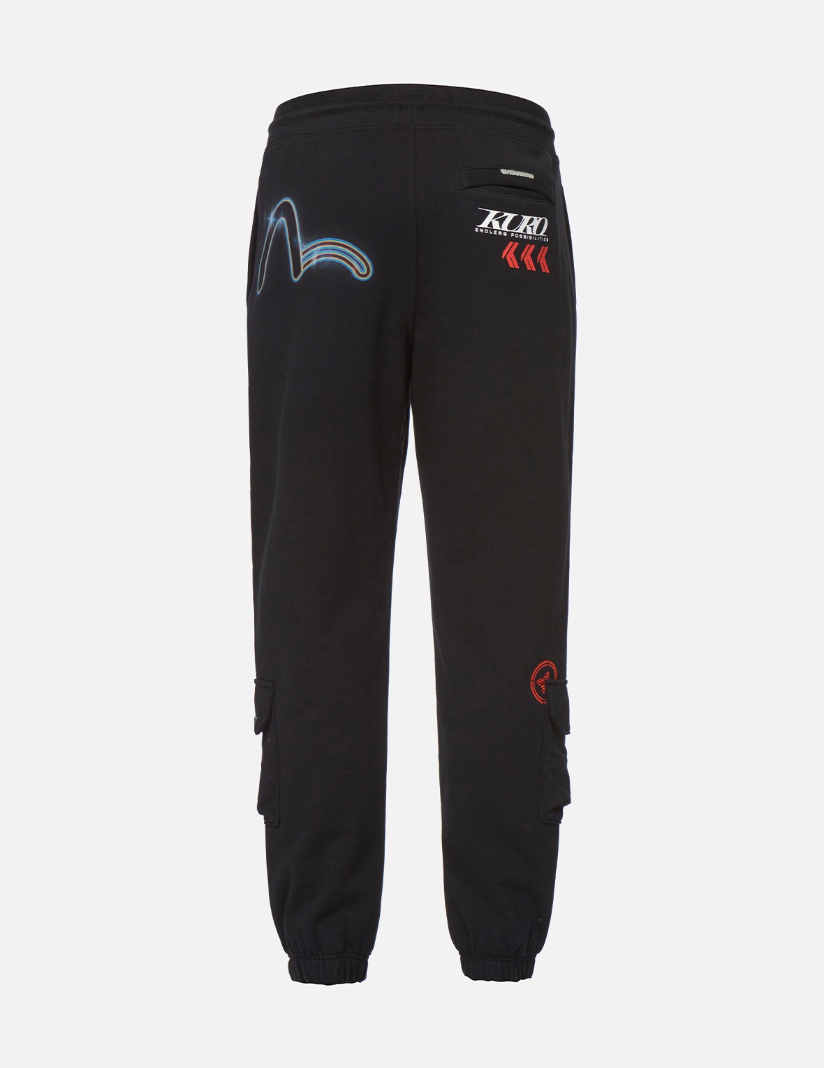 Eclipse Seagull Print Cargo Sweatpants - 1
