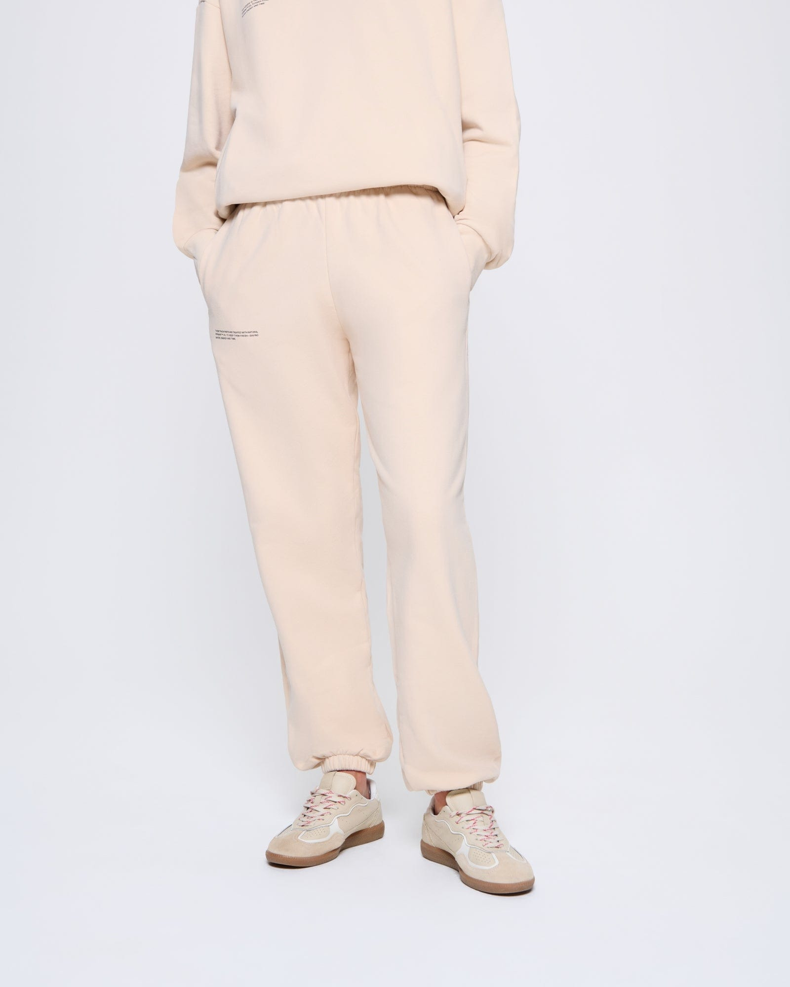 Womens 365 Midweight Track Pants - Sand - 3