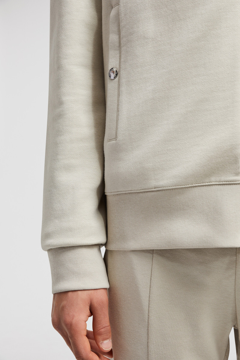 Tricolor 손질 Zip-Up 스웨터 6