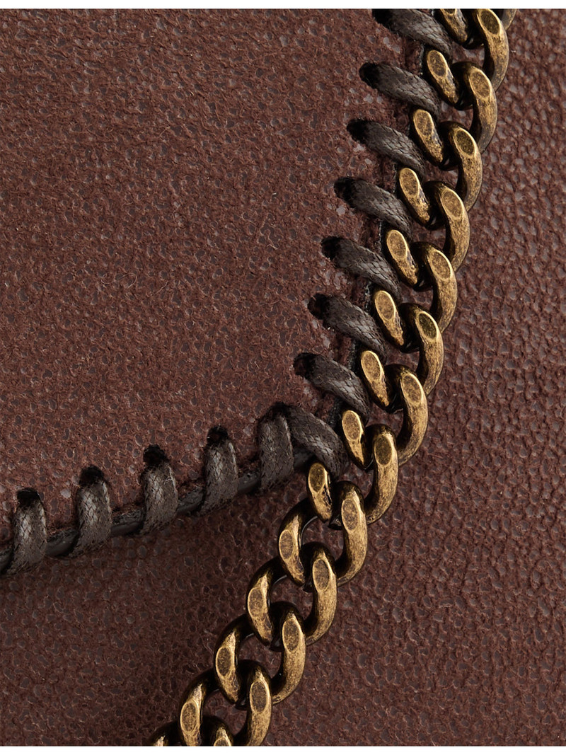 Falabella Faux-Suede Wallet-on-Chain 5