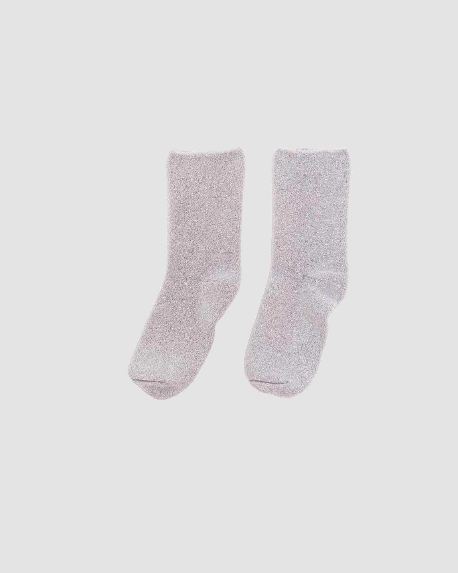 Buckle Overankle Socks - Textured Organic Cotton - 4