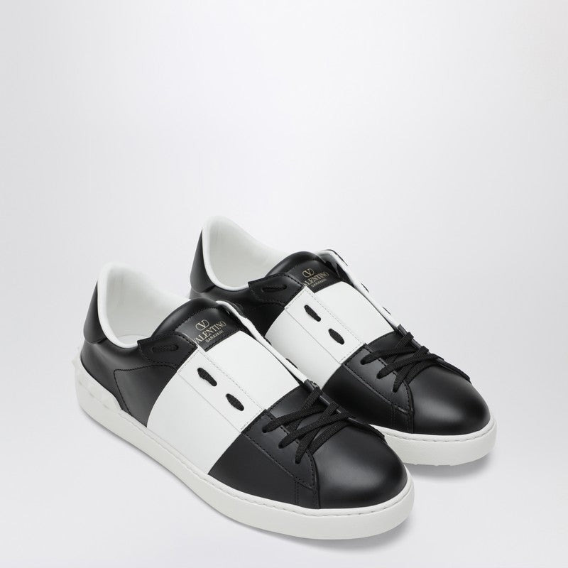 Valentino Garavani Black/White Open Sneakers Men - 1