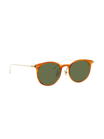 LINDA FARROW round frame sunglasses outlook