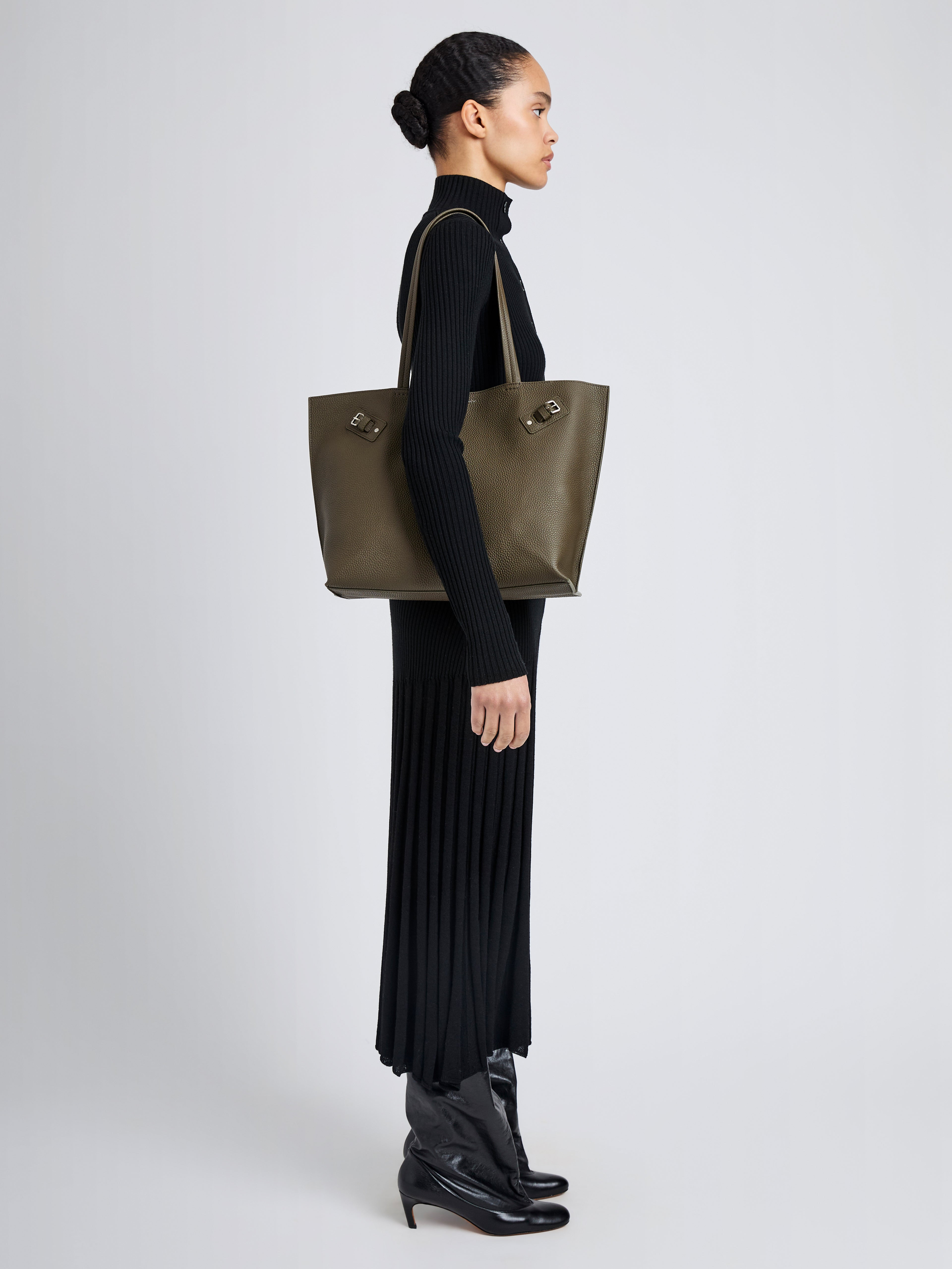 Days Tote in Pebbled Calfskin - 2