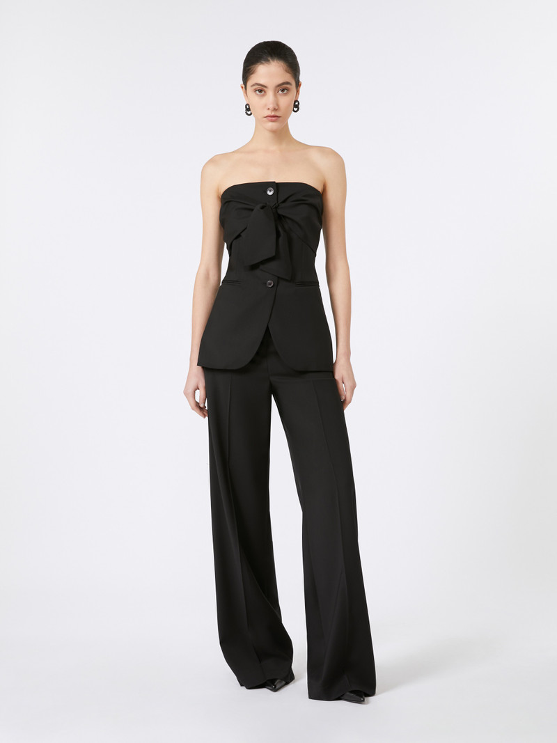 Max Mara VERUSKA Woollen cloth corset top outlook