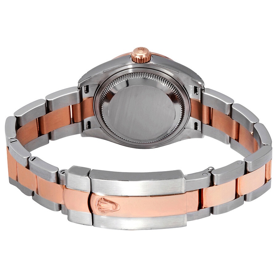 Rolex Datejust Sundust Dial Automatic Ladies Steel and 18K Everose Gold Oyster Watch 279381SNRO - 3