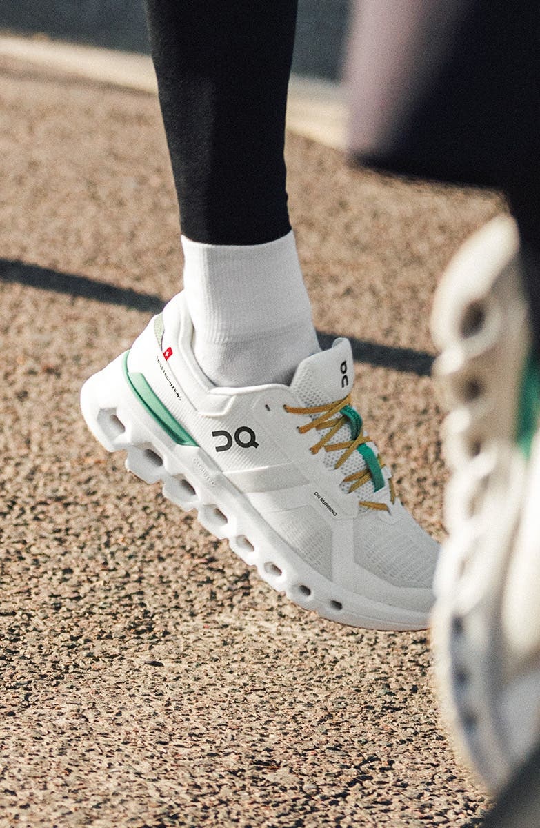 On Cloudrunner 2 Running Shoe in White/Green at Nordstrom - 2