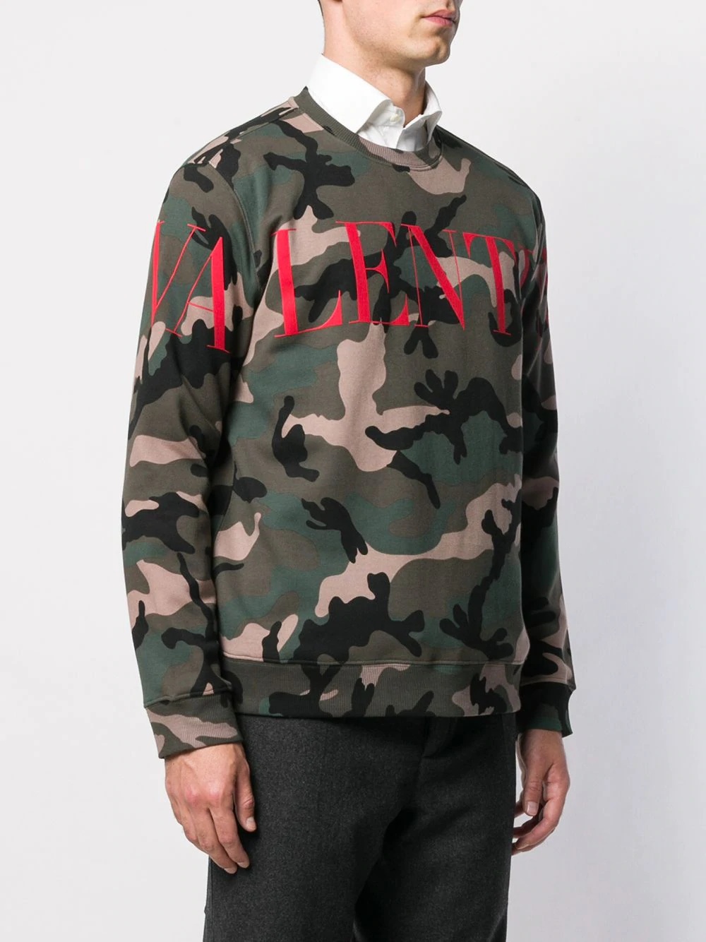 logo camouflage sweatshirt - 3