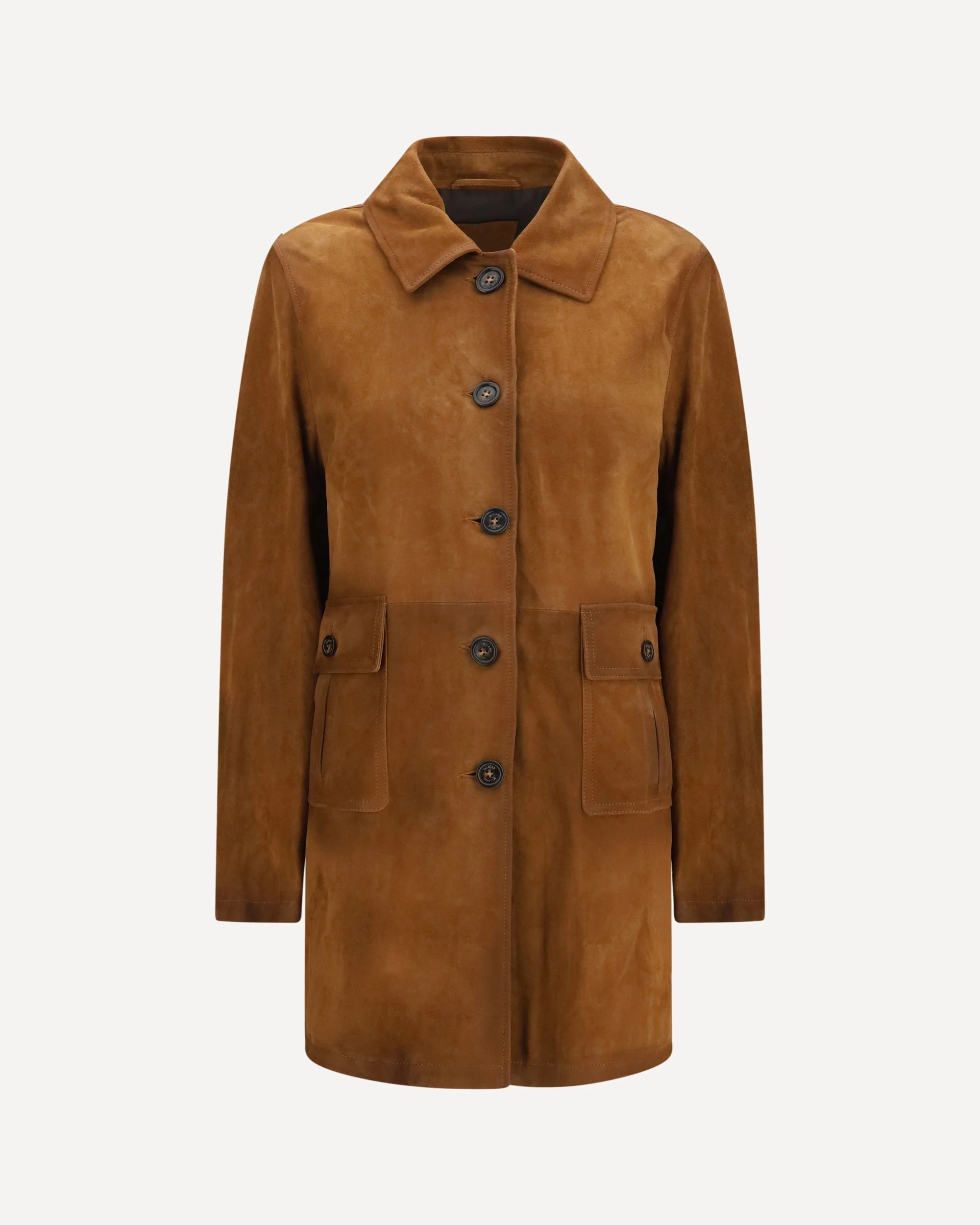 Suede long Jacket - 1