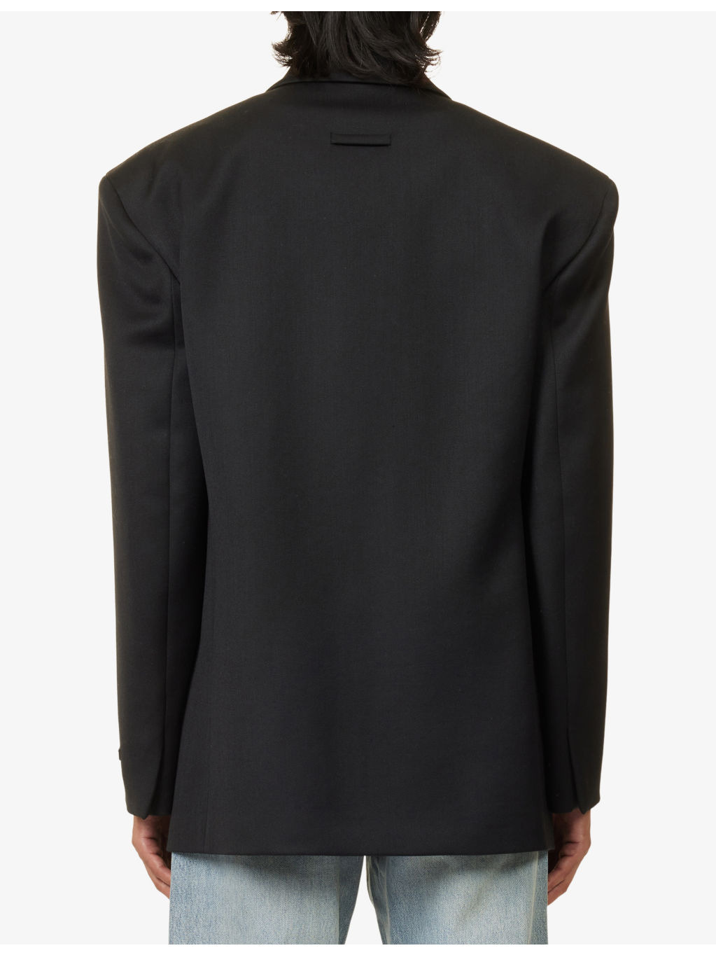 Notch-Lapel Double-Breasted Wool Blazer - 4