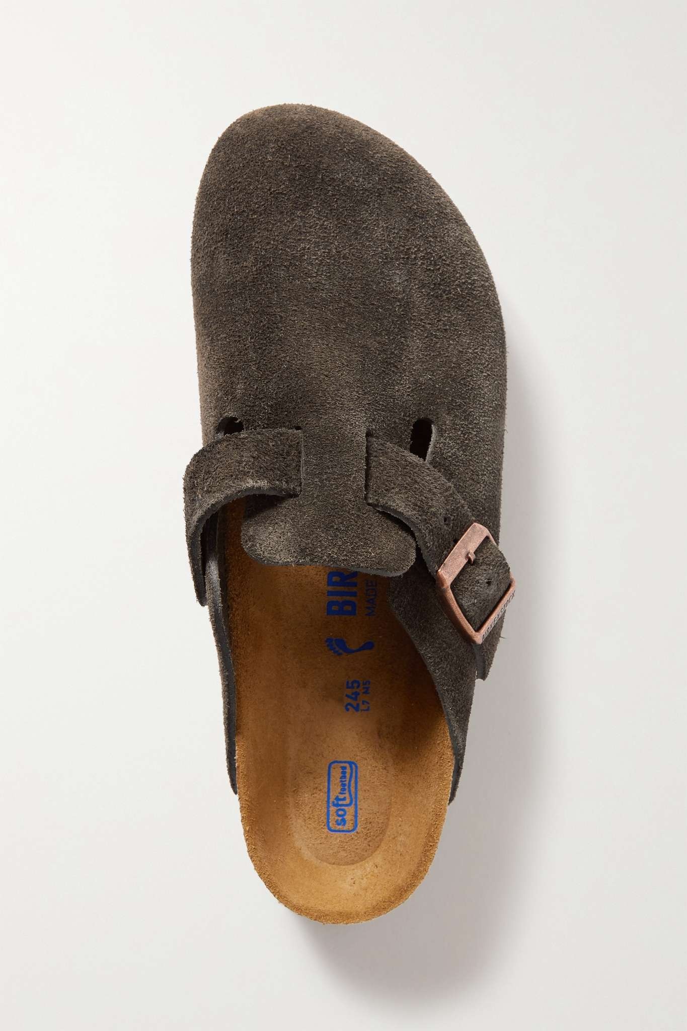 Boston suede clogs - 5