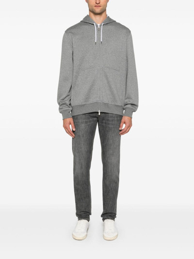 Brunello Cucinelli jersey hoodie outlook