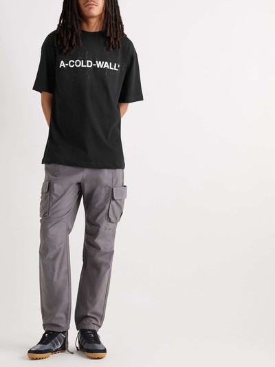 A-COLD-WALL* Logo-Print Cotton-Jersey T-Shirt outlook