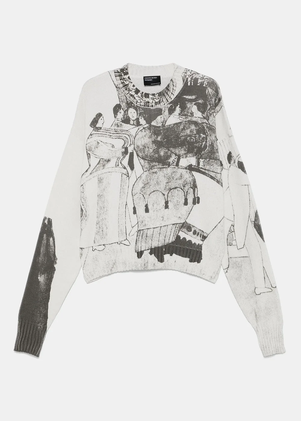 Black/Ivory The Ballroom Dance Sweater - 1