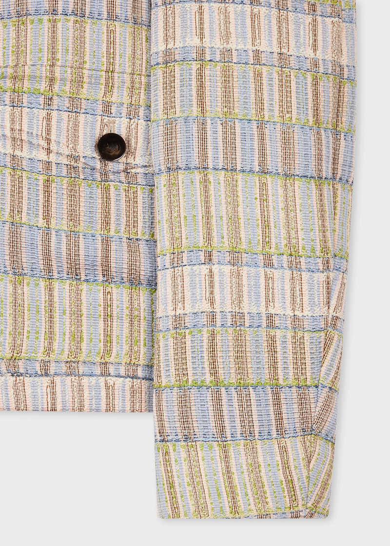Paul Smith Women's Cotton-Blend Tweed Collarless Jacket outlook