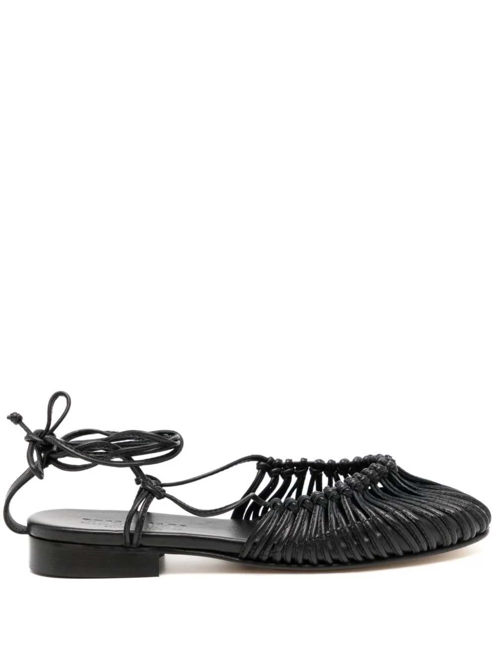 Mantera knotted leather sandals - 1